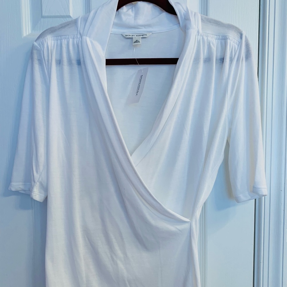 NWT Banana Republic wrap top